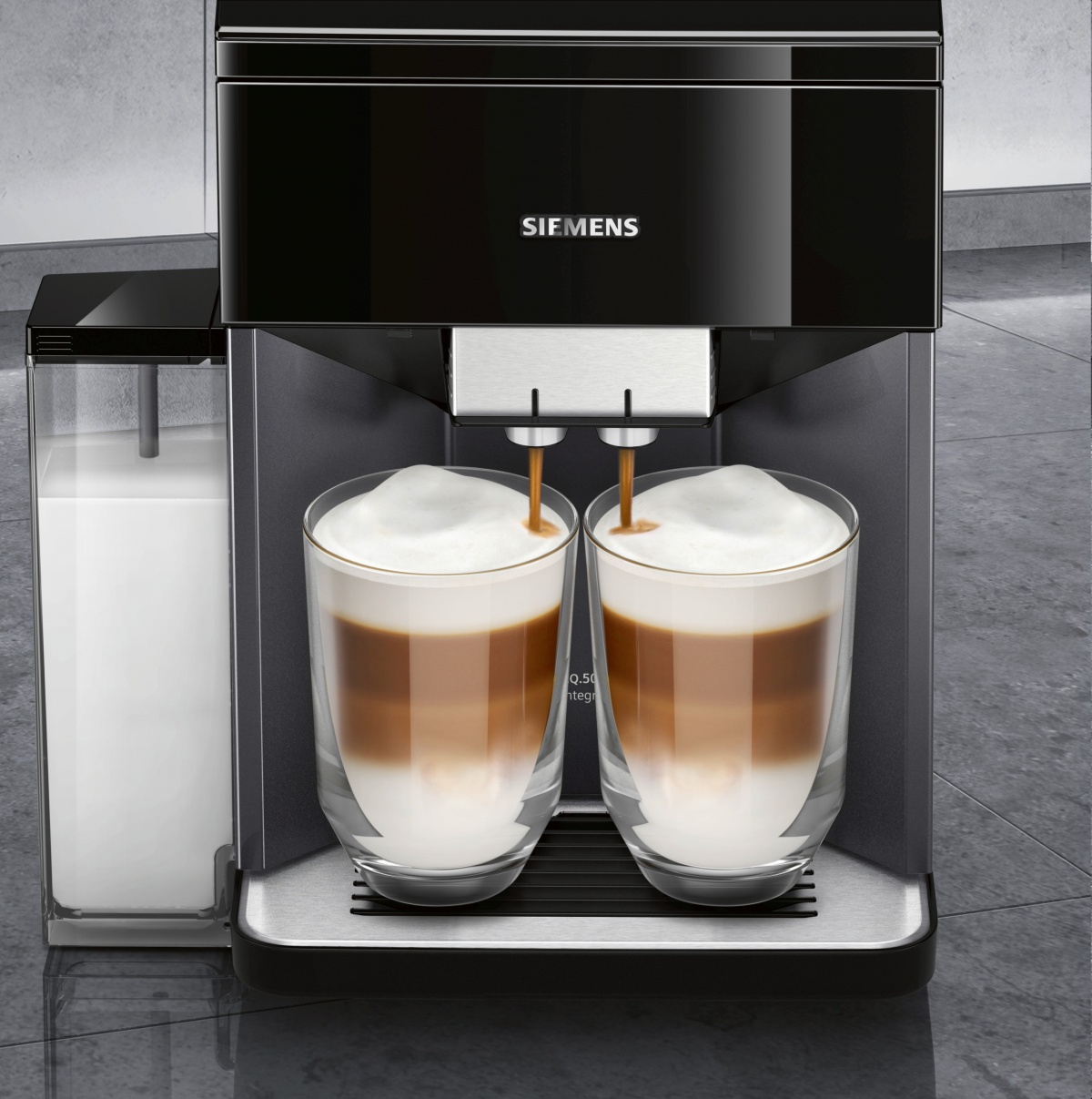 New fully automatic coffee machine EQ.500 integral from Siemens -  Bean2cup.org