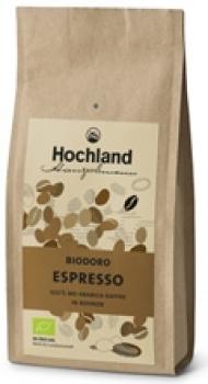 Hochland Kaffee Hunzelmann Biodoro Espresso