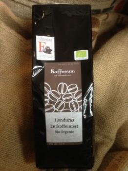 Kaffeerösterei Konstanz Honduras Bio Organic Entkoffeiniert