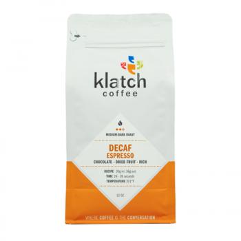 Klatch Coffee Decaf Espresso