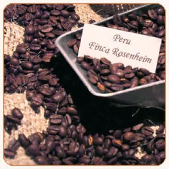 R&ouml;sterei Kaffeekultur Peru Finca Rosenheim